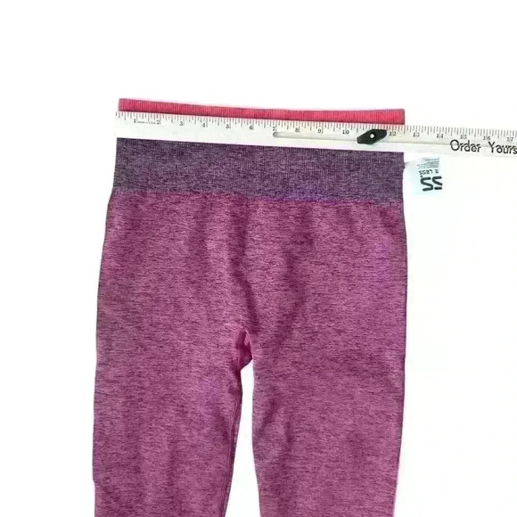 Spanx Look At Me Now Seamless Sculpt Legging Spacedye Coral Punch Medium NWT - Picture 5 of 9